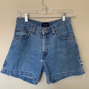 Guess Denim High Rise Shorts